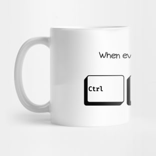Control - Alt - Delete Mug